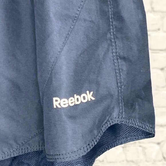 Reebok black athletic running shorts - Picture 3 of 6